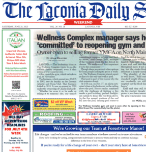 An ad clipping from Laconia Daily Sun